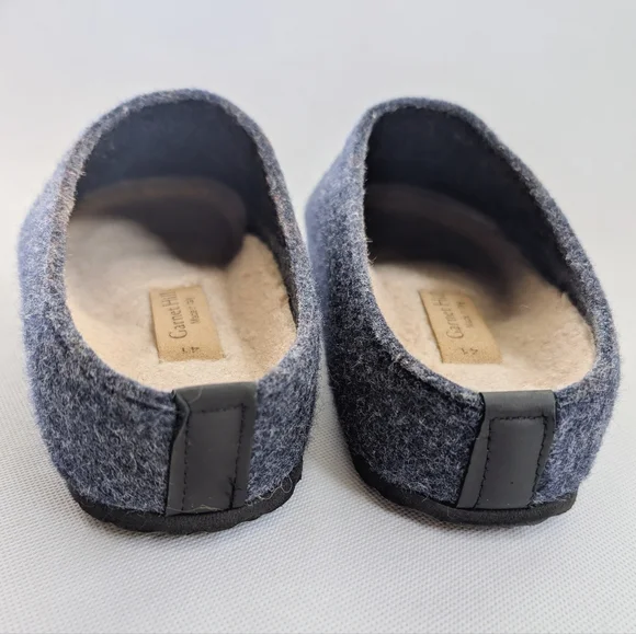 Garnet HillI Italian One Mile High Wool Mule Clogs Quiet Luxury - Picture 6 of 8